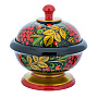 Сахарница "Чудесница". Хохлома, фотография 1. Интернет-магазин ЛАВКА ПОДАРКОВ