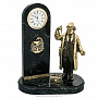 Настольные часы из бронзы и камня "Здоровье", фотография 1. Интернет-магазин ЛАВКА ПОДАРКОВ