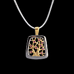 823961/5,13г  Серебро 925* ПОДВЕСКА  вст фианит р/п