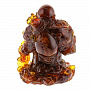 Скульптура из янтаря "Будда", фотография 3. Интернет-магазин ЛАВКА ПОДАРКОВ