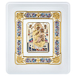 Настенная икона "Богородица Всецарица" 13х11,5 см