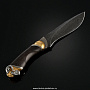 Нож авторский "Золотое руно", фотография 3. Интернет-магазин ЛАВКА ПОДАРКОВ