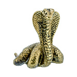 200401 Бронза статуэтка Змея, h=3 см 