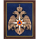 Плакетка "Герб МЧС России" 45 х 56 см