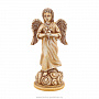 Христианская оловянная миниатюра "Ангел с цветком", фотография 1. Интернет-магазин ЛАВКА ПОДАРКОВ