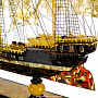 Модель корабля из янтаря "Парусник", фотография 5. Интернет-магазин ЛАВКА ПОДАРКОВ