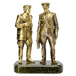 139300 Бронза Скульптура "ЖЕГЛОВ И ШАРАПОВ"