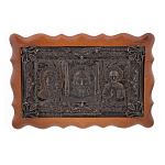 Икона автомобильная "Триптих" 11х7,5 см