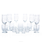 Питейный набор "Вдохновение" (6 бокалов + 6 стаканов + 6 стопок)