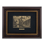 Офорт черно-белый "Санкт-Петербург. Храм Спас-на-Крови" 15х19 см