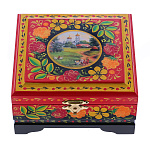 0072752/12*11,5 Хохлома Шкатулка "ХРАМ" Р18