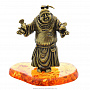Статуэтка с янтарем "Добрый монах" (коньячный), фотография 4. Интернет-магазин ЛАВКА ПОДАРКОВ