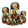 Матрешка "Ягоды" 10 мест, фотография 3. Интернет-магазин ЛАВКА ПОДАРКОВ