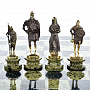 Шахматный ларец из камня "Русь" с фигурами, фотография 2. Интернет-магазин ЛАВКА ПОДАРКОВ
