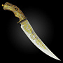 Нож сувенирный "Султан". Златоуст, фотография 4. Интернет-магазин ЛАВКА ПОДАРКОВ