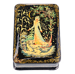 Шкатулка с художественной росписью "Снегурочка"