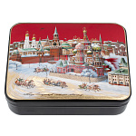 Шкатулка с художественной росписью "Старая Москва"