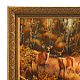 Картина янтарная "Олени в лесу" 60х40 см, фотография 3. Интернет-магазин ЛАВКА ПОДАРКОВ