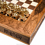 Шахматы деревянные с металлическими фигурами "Ледовое побоище", фотография 3. Интернет-магазин ЛАВКА ПОДАРКОВ