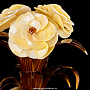 Ваза цветочная (янтарь, оникс), фотография 2. Интернет-магазин ЛАВКА ПОДАРКОВ