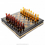 Шахматный ларец с фигурами из янтаря "Европа", фотография 8. Интернет-магазин ЛАВКА ПОДАРКОВ