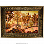 Картина янтарная "Осень" 78х58 см, фотография 1. Интернет-магазин ЛАВКА ПОДАРКОВ