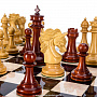 Подарочные шахматы с фигурами ручной работы "Аристократ" 48х48 см, фотография 11. Интернет-магазин ЛАВКА ПОДАРКОВ