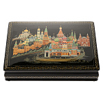 0061364-18*13  Лаковая миниатюра Шкатулка "Москва" 6,91