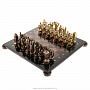 Шахматы из камня "Нефтяники" 40х40 см, фотография 8. Интернет-магазин ЛАВКА ПОДАРКОВ