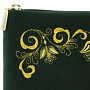 Очечник "Лето". Темно-зеленый с вышивкой, фотография 3. Интернет-магазин ЛАВКА ПОДАРКОВ
