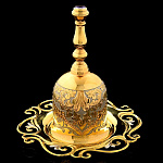 0036450 Златоуст НАБОР "НА ПОСОШОК":стопка-колокольчик с тарелочкой В П/У