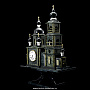 Часы из камня "Православный Храм" каминные, фотография 1. Интернет-магазин ЛАВКА ПОДАРКОВ