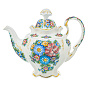 Чайник "Семейный". Гжель в цвете, фотография 4. Интернет-магазин ЛАВКА ПОДАРКОВ
