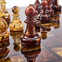 Шахматы с янтарными фигурами 28х28 см, фотография 10. Интернет-магазин ЛАВКА ПОДАРКОВ