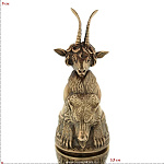 0019426  БРОНЗА Колокольчик "КОЗОЧКА"  h=9 см, d=3,5 см