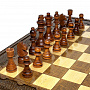 Шахматы-нарды из дерева резные, фотография 4. Интернет-магазин ЛАВКА ПОДАРКОВ