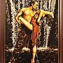 Картина из янтаря "Танцы на воде", фотография 1. Интернет-магазин ЛАВКА ПОДАРКОВ