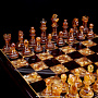 Шахматный ларец с янтарными фигурами, фотография 3. Интернет-магазин ЛАВКА ПОДАРКОВ