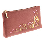 -2090000007138 Очечник тк.бархат Мод 249-1 Рис 2034 А разм 10*19*2 /тк.бархат т-роз /4.23.07