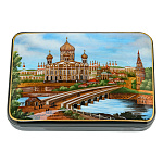 200107 Сувенир ШКАТУЛКА "МОСКВА. Храм Христа Спасителя",13*9*3,5 см
