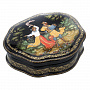 Шкатулка с художественной росписью "Частушка", фотография 1. Интернет-магазин ЛАВКА ПОДАРКОВ