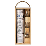 0021912 НАБОР :футляр/бут.+2стопки "Энергетический запас"37*16см  в ПУ 