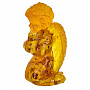 Статуэтка из янтаря "Ангел, молящийся на коленях", фотография 3. Интернет-магазин ЛАВКА ПОДАРКОВ