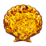 202876 Янтарь МЫЛЬНИЦА  РАКУШКА,  янтарь в полиэф смоле