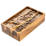 0051031/Домино D6 в резной дубовой шкатулке "Иван-царевич на Сером Волке" RTD-304.M