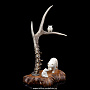 Композиция из кости и рога оленя "Прогулка", фотография 2. Интернет-магазин ЛАВКА ПОДАРКОВ