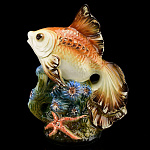 0037860/82.00320.00.1 ЛФЗ СКУЛЬПТУРА РЫБА Б.Р. золотая ТН1