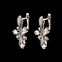 Серьги с фианитовыми вставками 6,6 гр. Серебро 925*, фотография 1. Интернет-магазин ЛАВКА ПОДАРКОВ