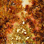 Картина янтарная "Осень" 78х58 см, фотография 5. Интернет-магазин ЛАВКА ПОДАРКОВ