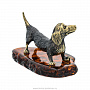 Статуэтка с янтарем "Собака такса Паро", фотография 4. Интернет-магазин ЛАВКА ПОДАРКОВ